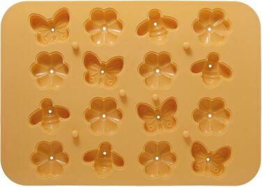 Форма для выпечки, 24,5 x 17,5 x 4,5 см, желтая, RBV Birkmann