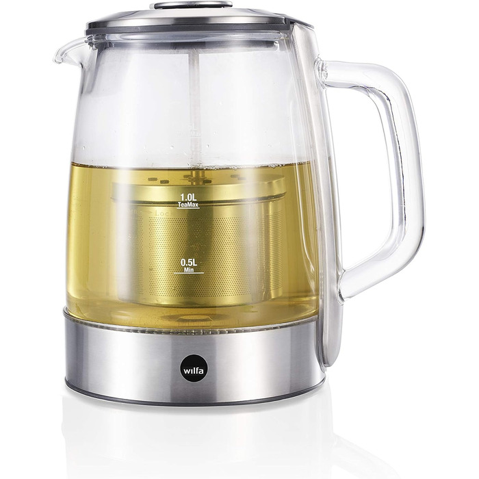Электрочайник с заварником 1,25 л Wilfa