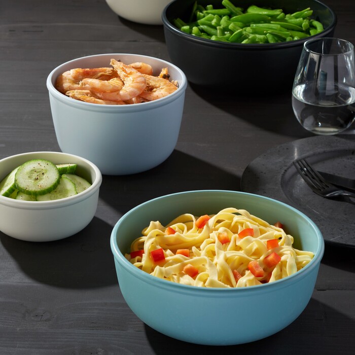 Набор контейнеров высоких, 4 предмета Nordic Blush Cirqula Mepal