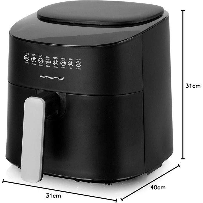 Фритюрница 4,5 л 1300 Вт Emerio