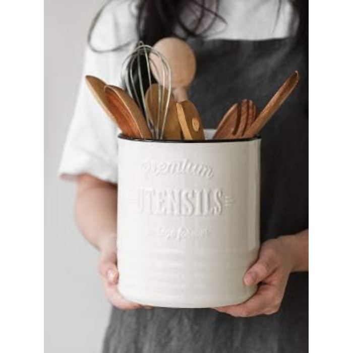 Органайзер для кухонных принадлежностей 18,3 x 15,7 см White DOWAN