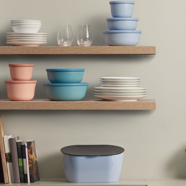 Набор контейнеров высоких, 4 предмета Nordic Blush Cirqula Mepal