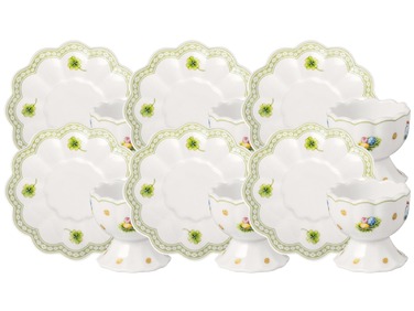 Набор из 6 подставок для яиц с блюдцами 4,5 см Easter Delight Villeroy & Boch