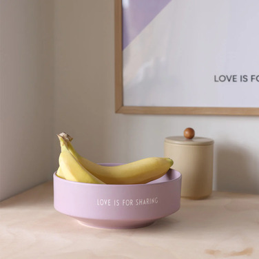 Пиала 17,5 см Lavender Favourite Design Letters