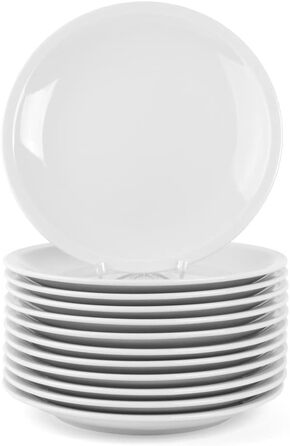 Набор глубоких тарелок 26 см, 12 предметов, белый Holst Porzellan