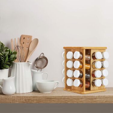 Вращающаяся карусель для специй 28 х 25 х 25 см XXL Relaxdays