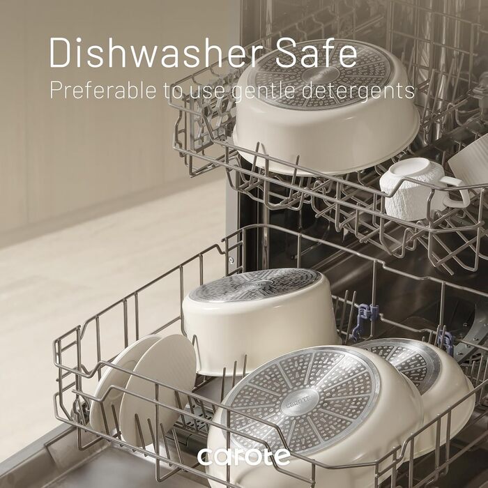 Набор кухонной посуды 17 предметов White CAROTE