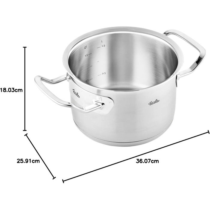 Кастрюля 24 см/6,3 л Original Profi Collection Fissler