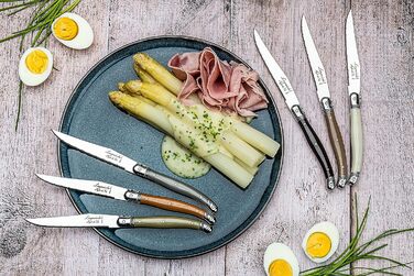 Набор ножей для стейка с подставкой 7 предметов Premium Line Laguiole Style de Vie