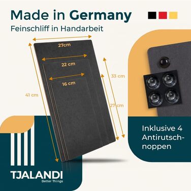 Набор из 3 разделочных досок из дерева TJALANDI