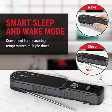 Термометр для мяса 19,6 см Lightning 1s водонепроницаемый ThermoPro