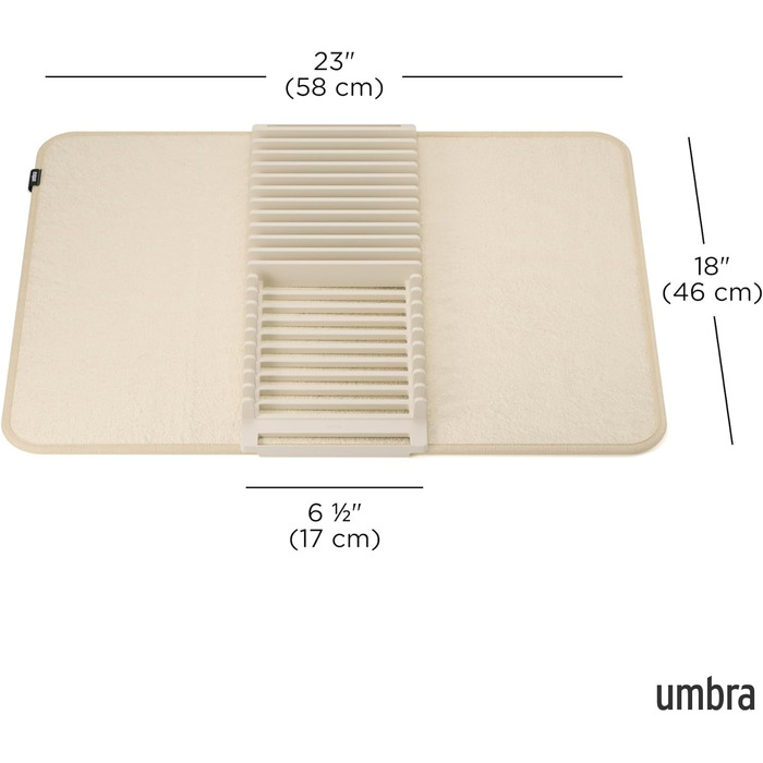 Коврик для сушки 58 х 46 см Udry Umbra