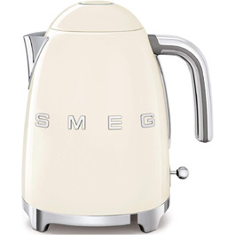 Электрический чайник 1,7 л 2400 Вт Cream Smeg