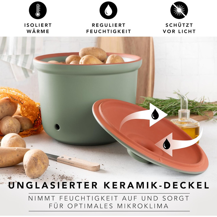 Горшок для хранения 5,5 л Green Maxi Plus Römertopf