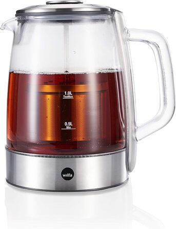 Электрочайник с заварником 1,25 л Wilfa