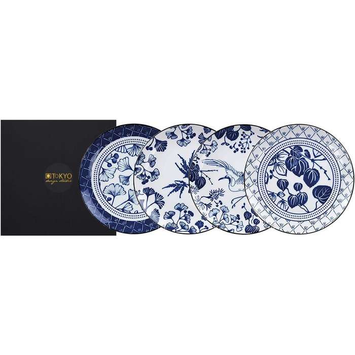 Набор тарелок 16 см 4 предмета Flora Japonica TOKYO Design studio