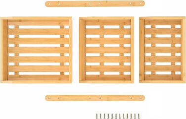 Бамбуковая этажерка для фруктов 41,3 см Natural G.a HOMEFAVOR