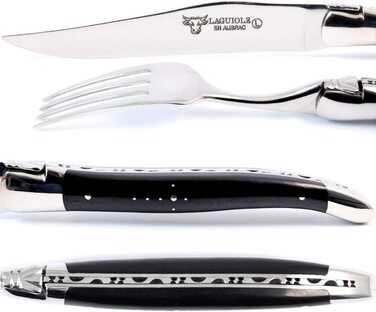Набор столовых приборов для стейка премиум-класса 4 предмета LAGUIOLE
