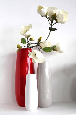 Ваза белая 32 х 8 см Ease ASA-Selection