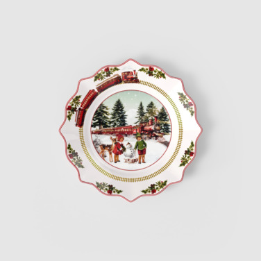 Тарелка 24 x 3 см Annual Christmas Edition 2025 Villeroy & Boch