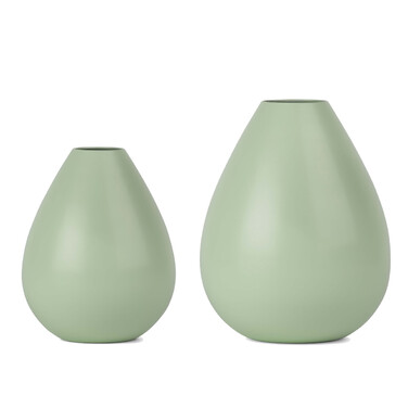 Ваза 15 см черная Royal Vase Design Letters