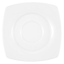 Блюдце к чашке для кофе квадратное 20 см белое Savoy Seltmann