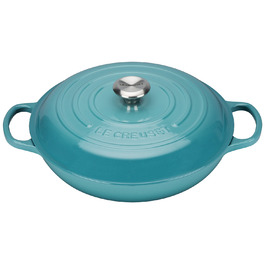 Сковорода-жаровня чугунная 26 см, бирюзовый Le Creuset