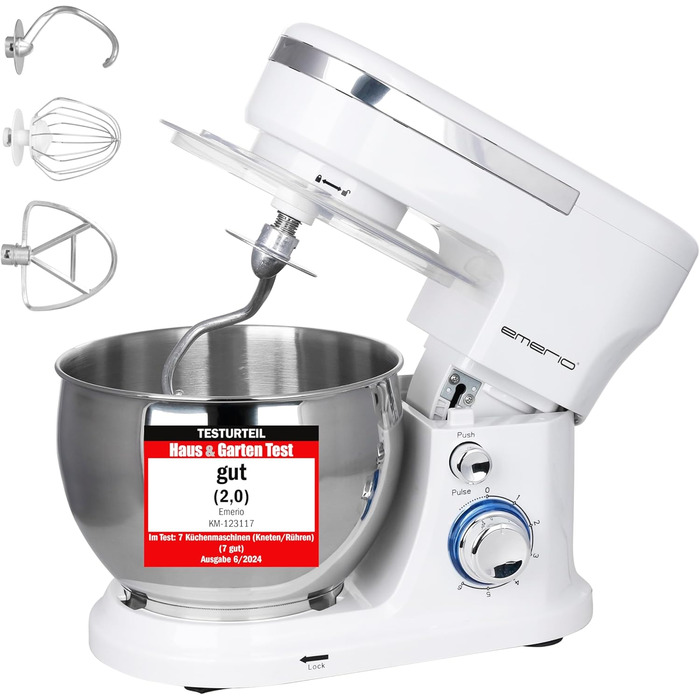 Кухонный комбайн 5 л 1000 Вт Retro Emerio