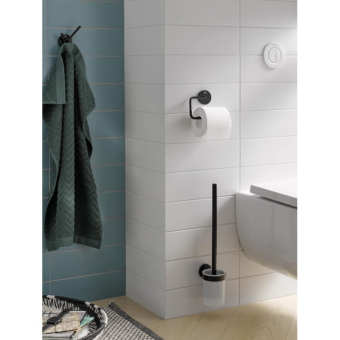 Ёршик для унитаза настенный White ROUND Emco