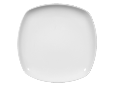 Тарелка плоская квадратная 20 см белая Sketch Basic Seltmann