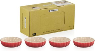 Набор формочек для тарталеток 4 предмета Cherry Le Creuset