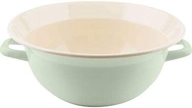 Миска 9 л 36 см, эмаль, нильская зеленая Riess 0298-006