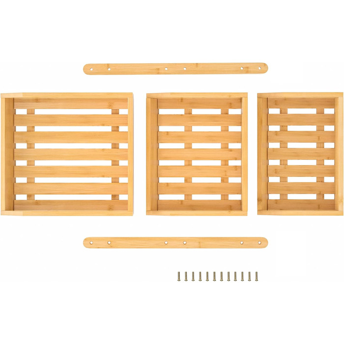 Бамбуковая этажерка для фруктов 41,3 см Natural G.a HOMEFAVOR