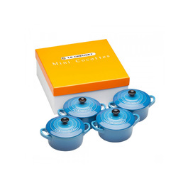 Набор мини-кастрюль / жаровен 10 см 4 предмета, Marseille Le Creuset