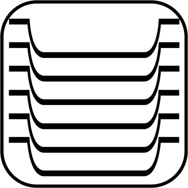 Пиала 2,2 л, черная APS