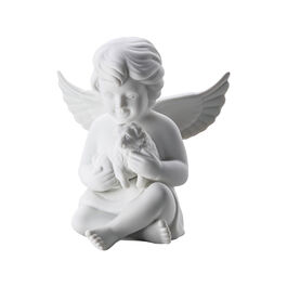 Фигурка "Ангел с собакой" 14,7 см матовая Angels Rosenthal