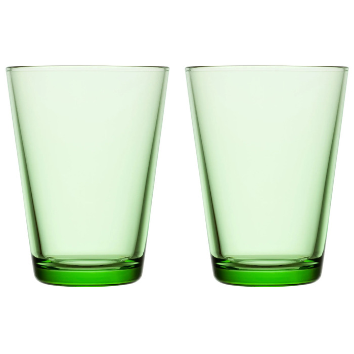 Набор из 2 стаканов 0,4 л Apple Green Kartio Iittala