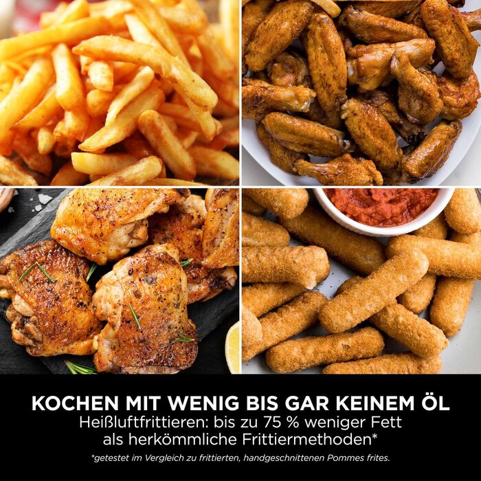 Фритюрница с двойной корзиной 9,5 л SL400EU Double Stack XL Ninja