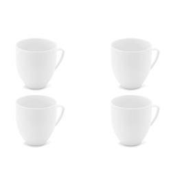 Набор кружек 0,25 л, 4 предмета, белый Ecco Friesland