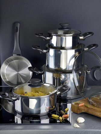 Набор из 5 кастрюль Linnuo