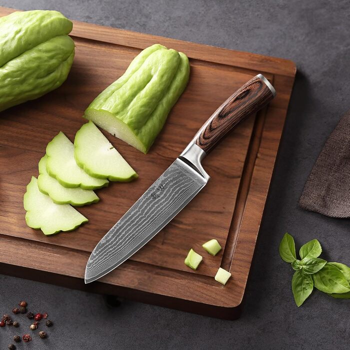 Набор ножей с магнитным держателем 7 предметов Wakoli