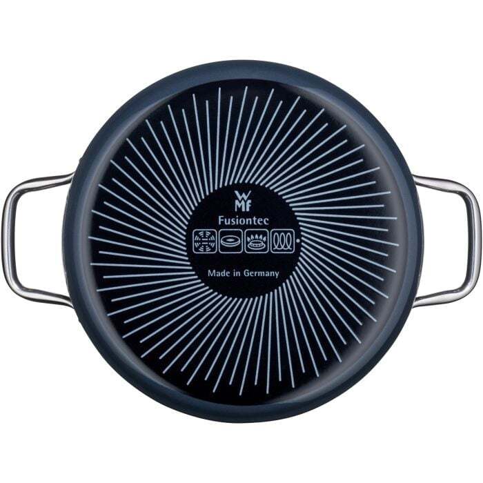 Сковорода для тушения с крышкой 24 см Blueberry Essential Fusiontec WMF