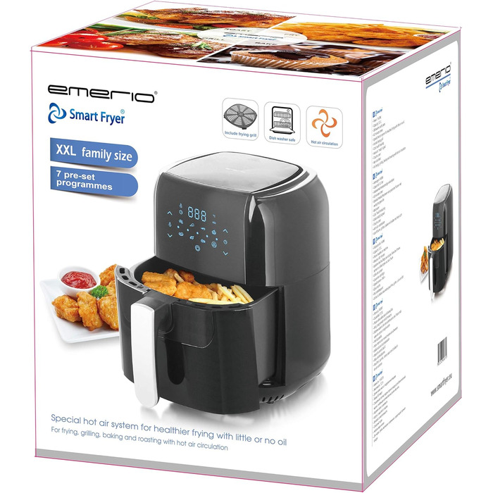 Фритюрница 5,5 л 1400 Вт Emerio