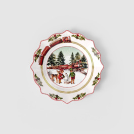 Тарелка 24 x 3 см Annual Christmas Edition 2025 Villeroy & Boch