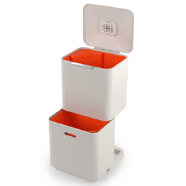 Контейнер для мусора с двумя баками 60 л Stone Totem Compact Joseph Joseph