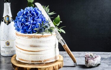 Набор ножей с магнитной подставкой 6 предметов, оливковое дерево Luxury Line Laguiole Style de Vie