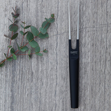 Вилка для мяса 17 см черная Ron Berghoff