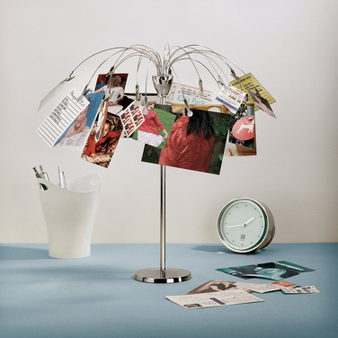 Держатель для фотографий 37,5х44,3х37,5 см металлик Fotofalls Umbra