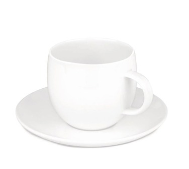 Набор из 4 чайных блюдец 15 см All Time Alessi