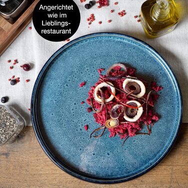 Набор посуды на 6 персон 18 предметов Blue Solid Moritz & Moritz